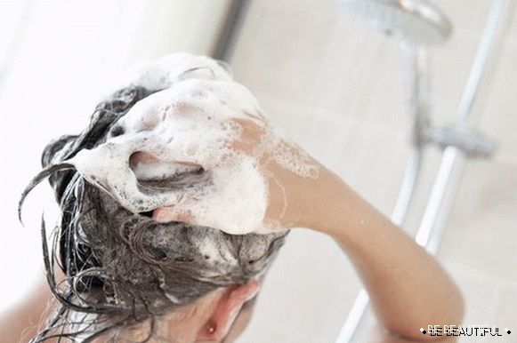 измиване на косата