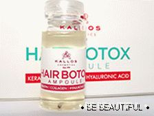Основната съставка на Ботокс лечението на косата