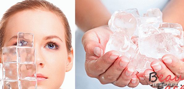 Използването на козметичен лед за лицето
