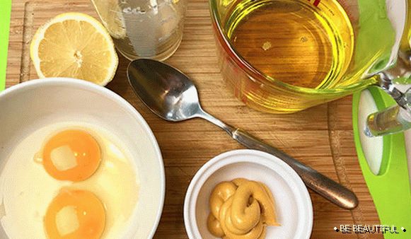 Яйца от масло от лимон и синапено масло