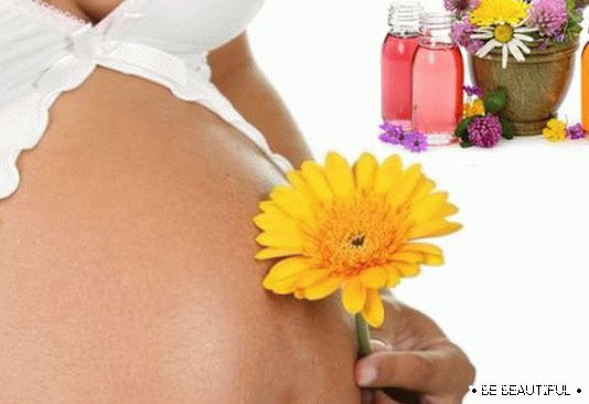 Използването на масла по време на бременност