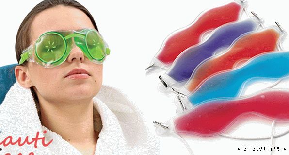 Видове охладителни маски за кожата около очите
