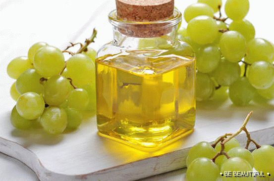 Рецепти маскира гроздово масло