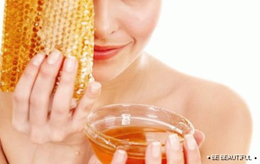 Естествен мед за масаж на лице