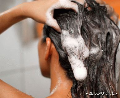 измиване на косата